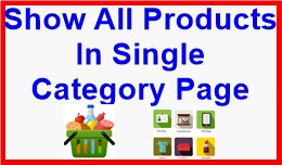 Show All Products In Single Category Page