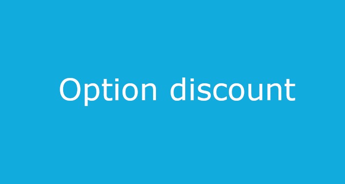 Option Discount