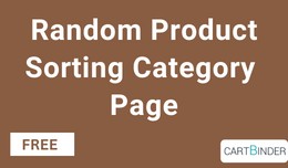Add Random Sorting For Products On Category Page