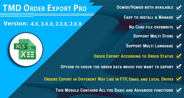 Order Export Pro
