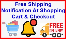 Free Shipping Notification At Shopping Cart And ..