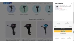 Popup Cart And Quickly Checkout with buy now