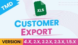 Customer Export Module(1.5.x , 2.x , 3.x & 4..