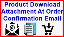 Product Download Attachment At Order Confirmatio..