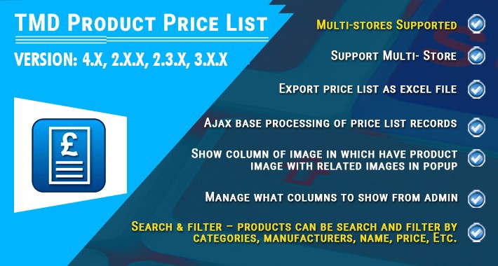 Product Price List