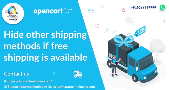 Hide Other Shipping  Methods If Free Shipping Is Available