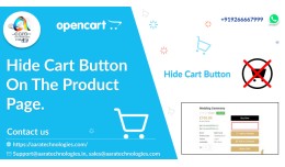 Hide Cart Button On  product page