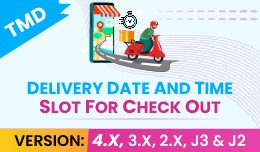 Delivery Date And Time Slot For Checkout