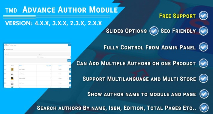 Advance Author Module