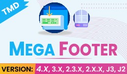 Mega Footer 3.x , 2.x.x & 4.x.x