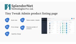 Admin product- Quick view, Price/Qty/Status chan..
