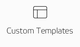 Custom Templates 3.x
