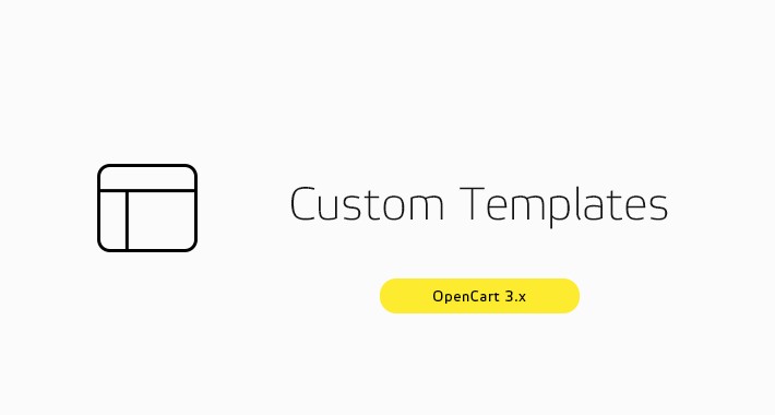 Custom Templates 3.x