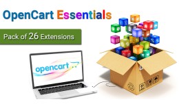 OpenCart Essentials - Pack of 26 Extensions