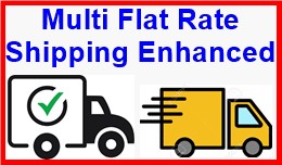 Multi Flat Rate Shipping Enhanced