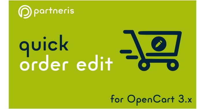 Quick Order Edit for OpenCart 3.x