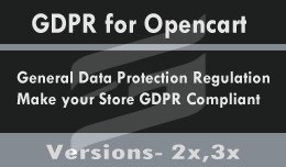 GDPR Compliance for OpenCart (GDPR Module)