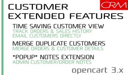 (Admin) Customer Extended Features