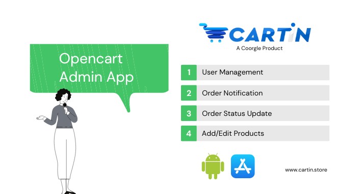 Free Opencart Admin Android and iOS app