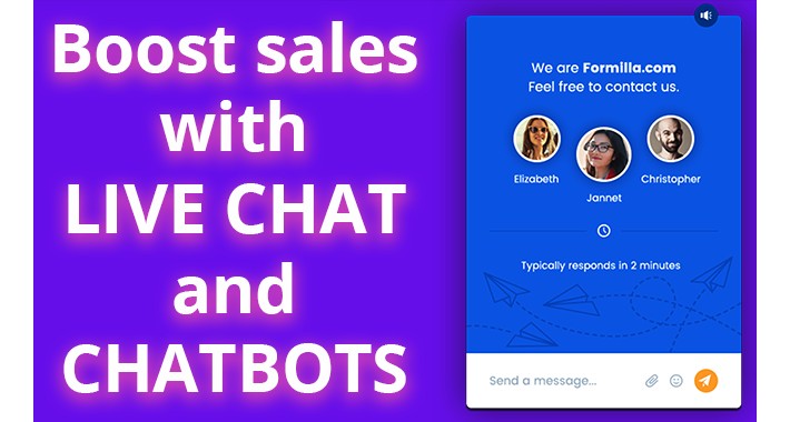 Formilla Live Chat & Chatbots