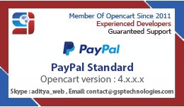 PayPal Standard 4.x.x.x (Free installation)
