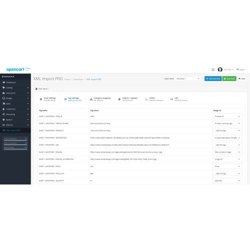 OpenCart - XML Import PRO 2