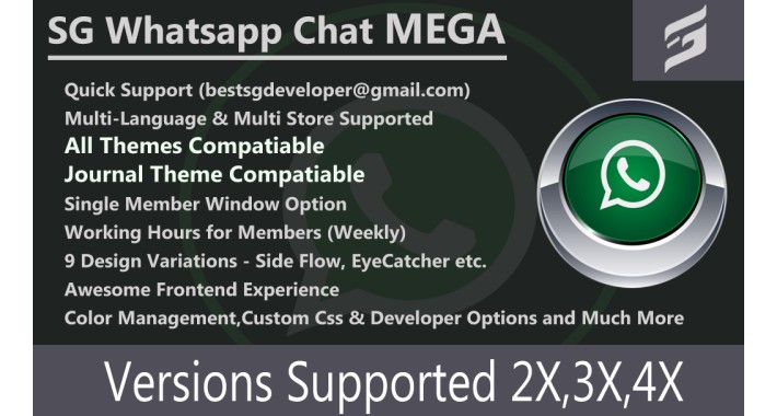 Whatsapp Chat Mega (2x, 3x, 4x)