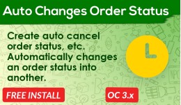 Auto Cancel / Auto Change Order Status