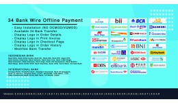 34 Bank Wire Offline Payment | 34  Bank Transfer..