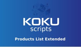 Products List Extended