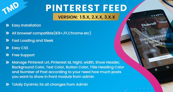 Pinterest feed