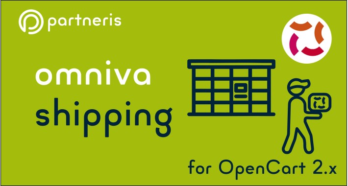 Omniva Shipping Extension for OpenCart 1.5.x and 2.x