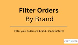 Order Filter By Manufacturer / Brand