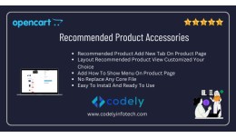 Recommended Product Accessories