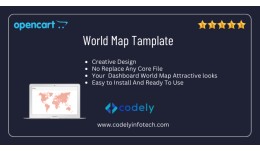 Admin Dashboard World Map Layouts