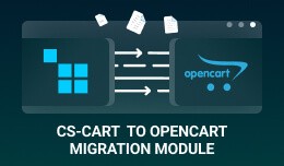 Cart2Cart: CS-Cart to OpenCart Migration Module
