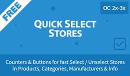 QuickSelect Stores - bulk selection Stores in th..