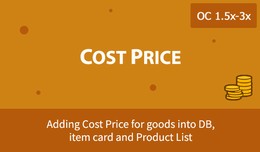 CostPrice - Adding Cost Price for goods