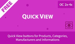 QuickView - add buttons to view on the Storefront