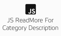 JS Readmore For Category Description