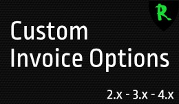 Custom Invoice Options