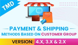 Payment & Shipping Methods Based On Customer..