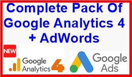Complete Pack Of Google Analytics 4 + AdWords