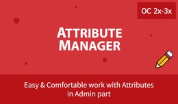 Attribute Manager - Admin Management & Filte..