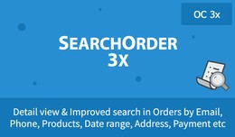 Search Order 3x - Detail view and Extended searc..