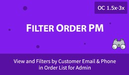 FilterOrderPM - find orders by customer mail &am..