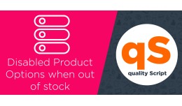 Disabled Product Options when out of stock Pro