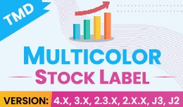 Multicolor Stock label(1.5.x , 2.x & 3.x,4.x)