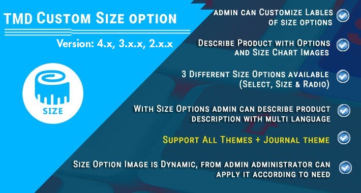 Custom Size option (1.5.x , 2.x & 3.x )(ocmod & vqmod)