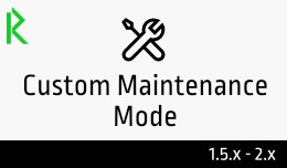 Custom Maintenance Mode